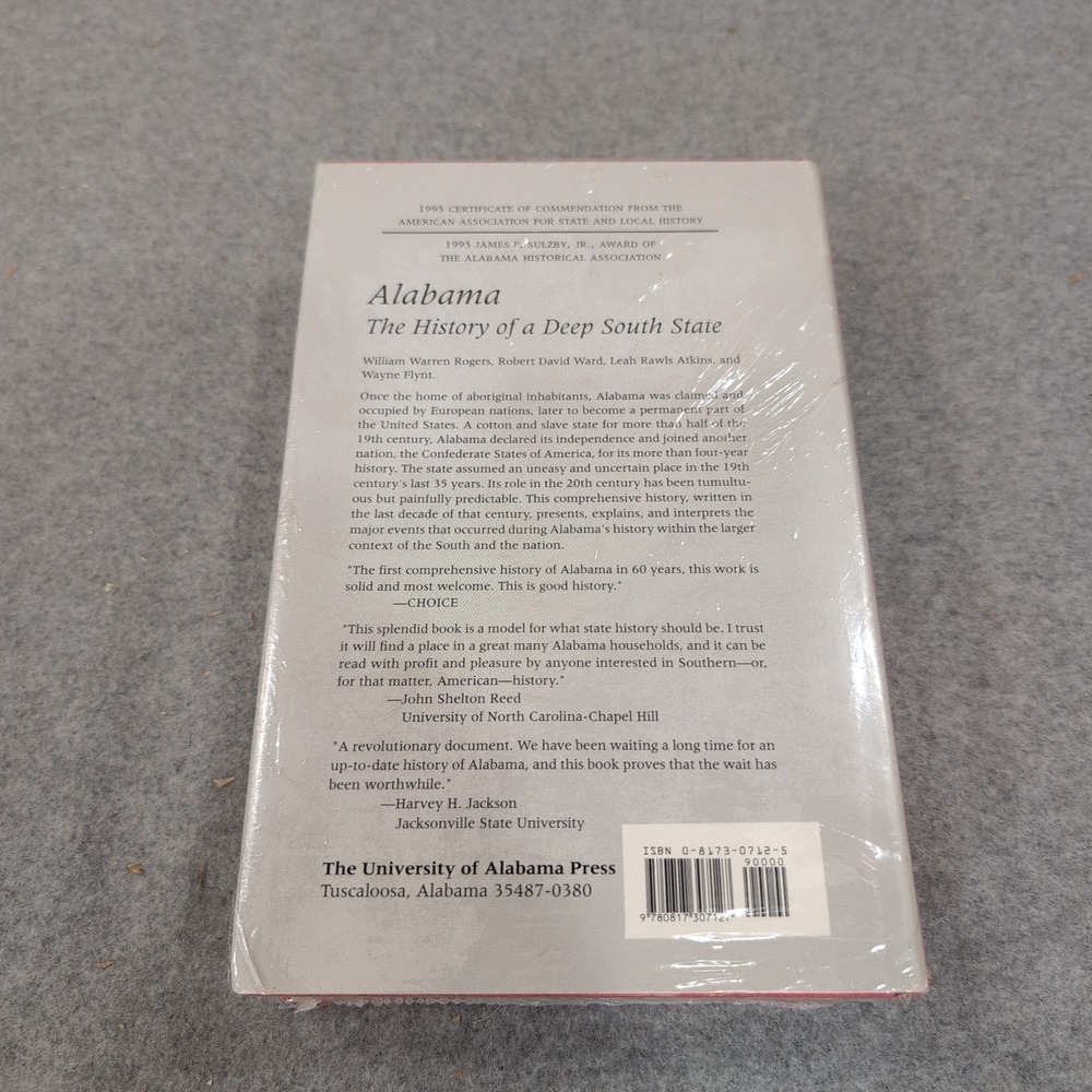 Alabama The History of a Deep South State Rogers Ward Atkins Flynt Hardcover NEW - Picture 4 of 4